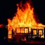 Пожар в частном доме